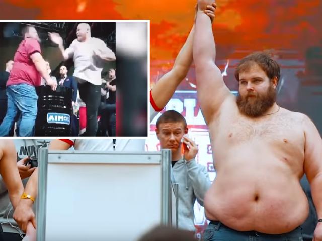 King exam slapped in Russia 150kg 