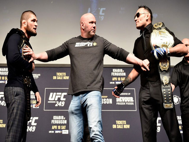 UFC điêu đứng vì virus corona: Đại chiến Khabib - Ferguson hoãn lần 5?