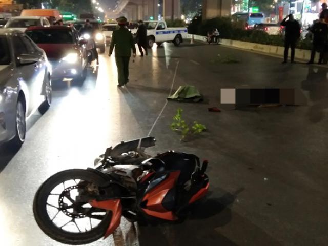 Đi xe máy va chạm với người đi bộ khiến 2 người tử vong ở Hà Nội, nam thanh niên bị tạm giữ