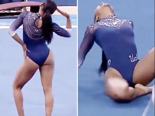 Transforming gymnastics into dancing, female athletes receive unexpected results