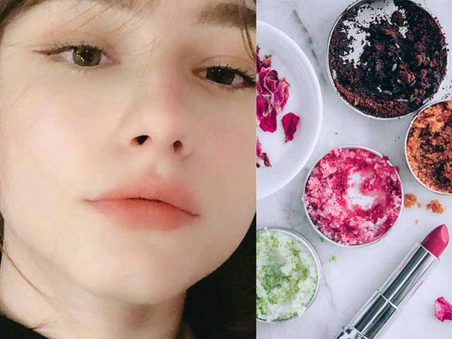 Đón Xuân hồng với đôi môi mềm mịn như tầm xuân nhờ 5 công thức độc đáo