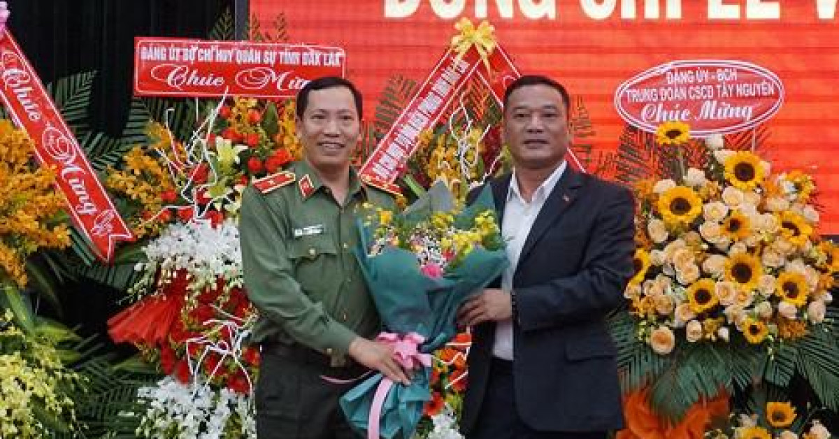 Giám đốc công an Đắk Lắk được thăng hàm thiếu tướng