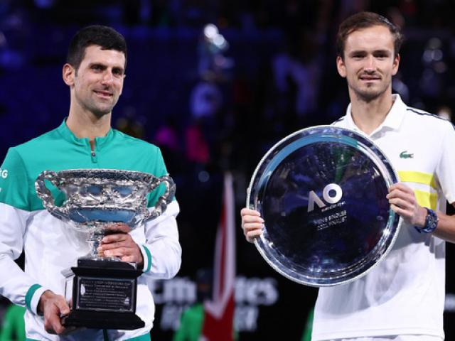 Bảng xếp hạng tennis 22/2: Medvedev lập kỳ tích, Djokovic sắp hạ Federer