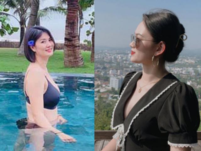 Kim Hue volleyball beauty poses with a bikini, Thu Hoai 