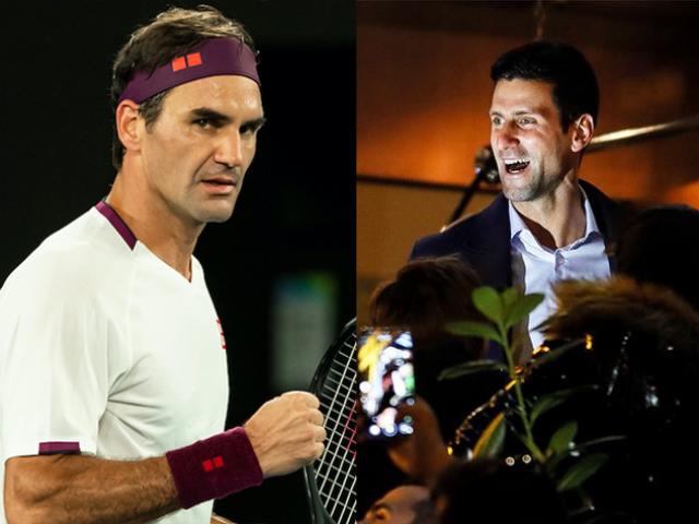Djokovic holds a party like a World Cup champion, Federer says 
