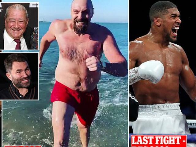 Fury despises Joshua before the game $ 270 million: Quit training, drinking 20 liters of beer / day