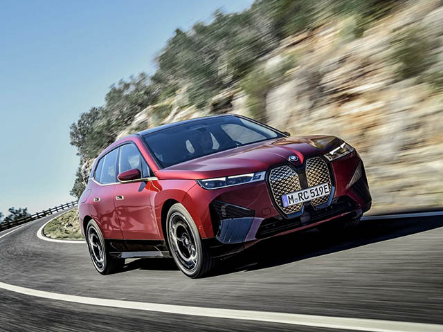 Xe điện BMW iX công bố giá bán hơn 2,1 tỷ đồng tại châu Âu