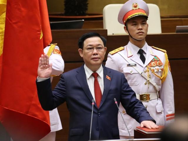Ông Vương Đình Huệ được bầu làm Chủ tịch Quốc hội