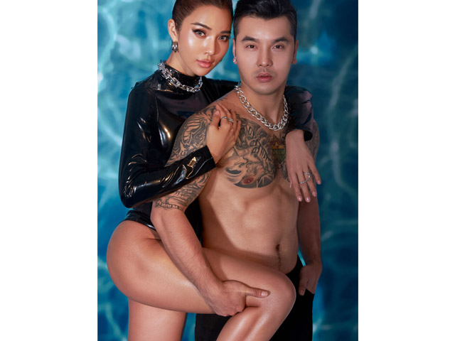 Vợ chồng Ưng Hoàng Phúc: Chồng 40 vẫn săn chắc, vợ 3 lần sinh nở vẫn sexy