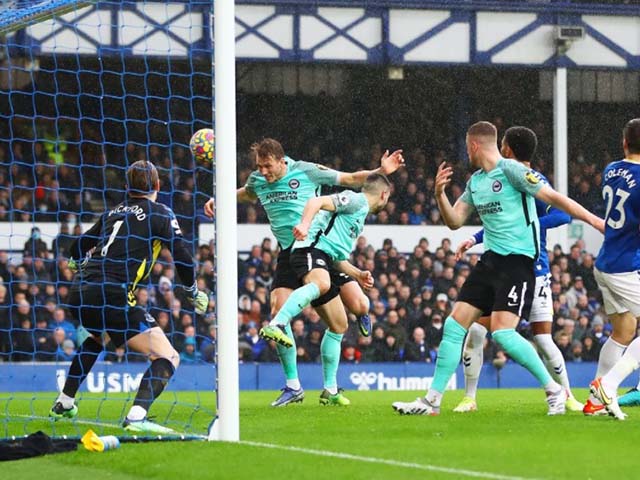 Trực tiếp bóng đá Everton - Brighton: Rondon bỏ lỡ cơ hội (Vòng 21 Ngoại hạng Anh) (Hết giờ)