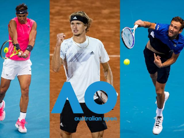 Lịch thi đấu đơn nam tennis giải Australian Open 2022 mới nhất