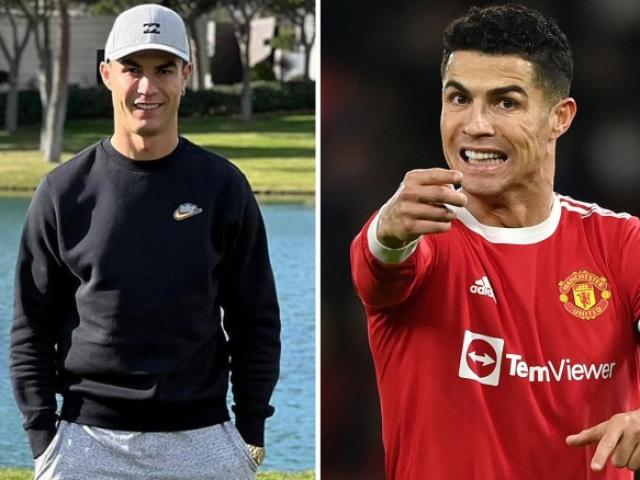 Ronaldo tươi rói sau khi vắng mặt ở FA Cup, có ra sân cùng MU cuối tuần?