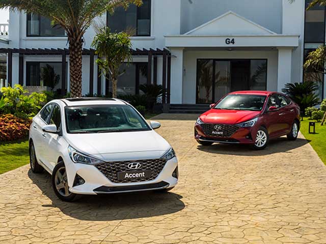 Hyundai Accent đứng thứ hai về doanh số bán ra trong năm 2021