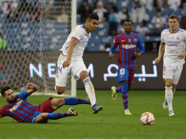 Video bóng đá Barcelona - Real Madrid: Rượt đuổi mãn nhãn, định đoạt hiệp phụ (Siêu cúp TBN)