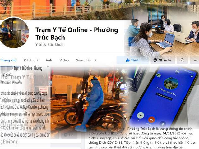 Cận cảnh trạm y tế online trên Facebook đầu tiên ở Thủ đô Hà Nội