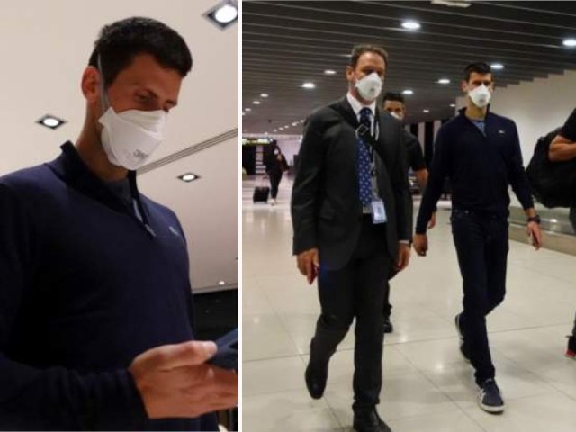 Hình ảnh mới nhất Djokovic bị trục xuất, đã lên máy bay rời khỏi Australia