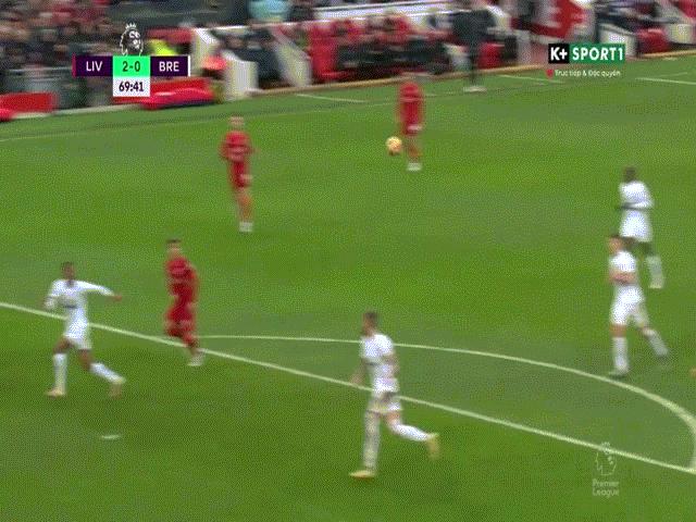 Video bóng đá Liverpool - Brentford: ”Kép phụ” tỏa sáng, chiếm ngôi nhì bảng (Vòng 22 Ngoại hạng Anh)