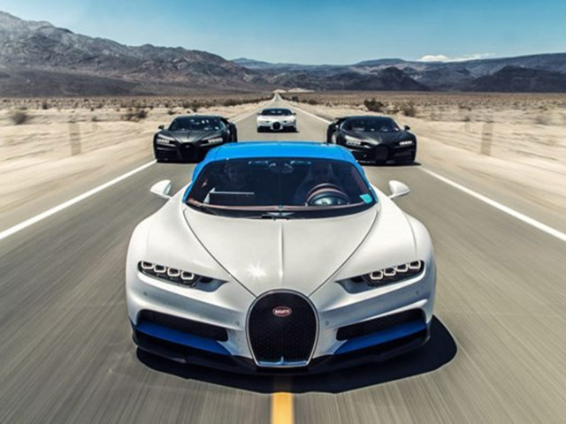 Toàn bộ xe triệu đô Bugatti Chiron được giao đến tay chủ nhân
