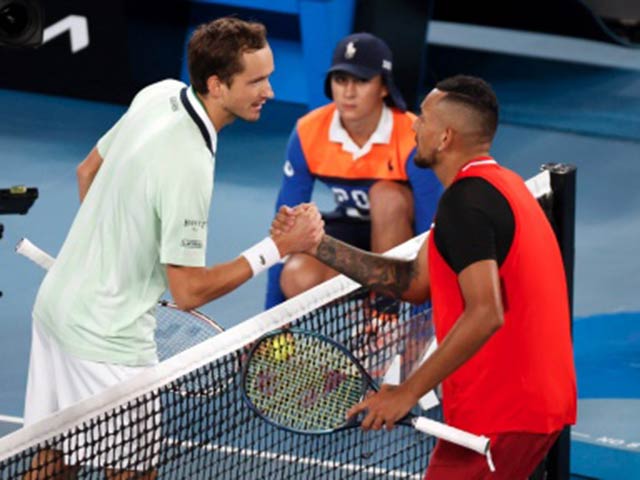 Video tennis Kyrgios - Medvedev: Ấn tượng 31 cú ace, thẳng tiến vòng 3 (Vòng 2 Australian Open)