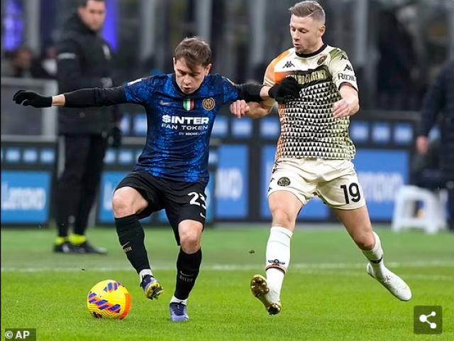 Kết quả bóng đá Inter Milan - Venezia: Bản lĩnh ngược dòng, người hùng phút 90 (Vòng 23 Serie A)