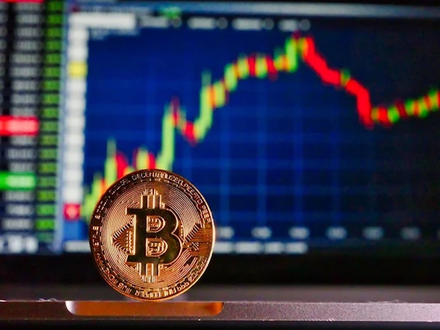 Search volume for Bitcoin, stocks increased