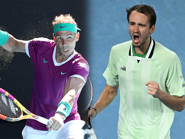 Trực tiếp bán kết Australian Open: Nadal đấu Berrettini, Medvedev gặp Tsitsipas