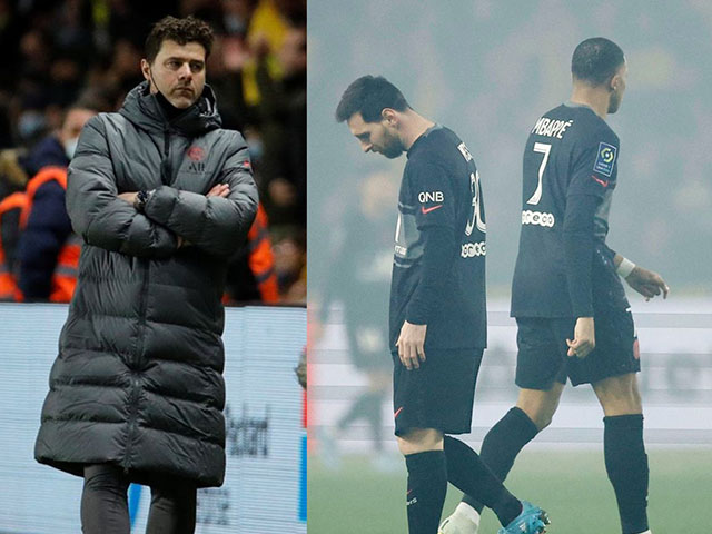 Messi - PSG thua sốc 1-3: ”Sếp” lớn tố trọng tài xử ép, Pochettino thất vọng
