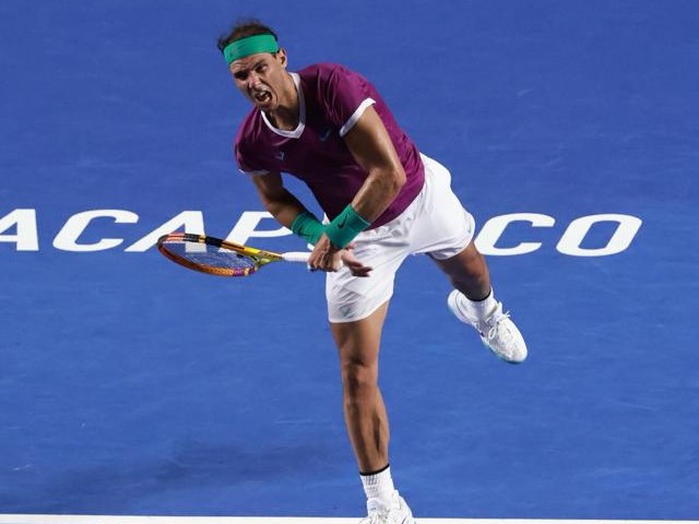 Video tennis Nadal - Kozlov: The moment of ecstasy, 