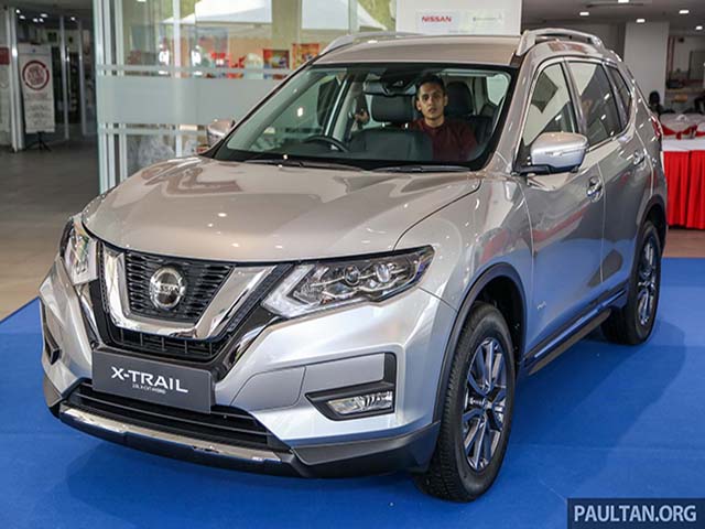 Cận cảnh Nissan X-Trail 2019 mới với 4 phiên bản tại Malaysia