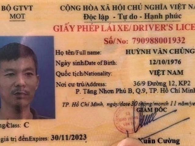 Sở Giao thông TP.HCM thông tin về bằng của người ép xe CSGT