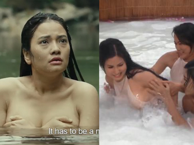 Cảnh ”tắm tiên” trên màn ảnh Việt: Người được khen, kẻ lại gây tranh cãi