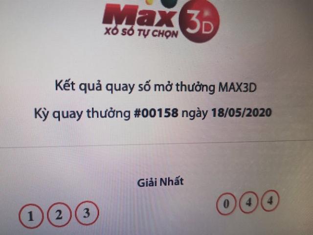 Một người ở TP.HCM bất ngờ trúng 19 tỉ của Vietlott, không phải jackpot