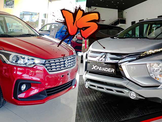 So sánh Mitsubishi Xpander và Suzuki Ertiga Sport, chênh nhau 70 triệu nên chọn xe nào?