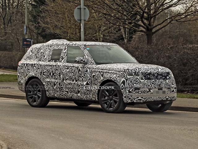 Range Rover hoàn toàn mới bị bắt gặp trong lớp ngụy trang