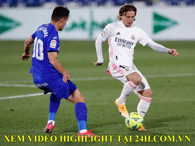 Video Getafe - Real Madrid: Khung thành rung chuyển, ”người nhện” xuất hiện