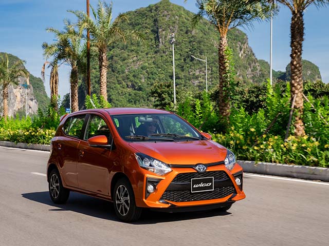 Giá xe Toyota Wigo lăn bánh tháng 5/2021