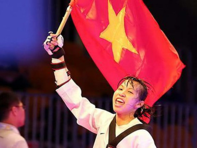 Female Taekwondo fighter Truong Thi Kim Tuyen won the 8th ticket to the Tokyo Olympics