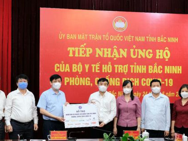 Bộ trưởng Bộ Y tế kêu gọi cả nước trợ giúp Bắc Ninh, Bắc Giang vượt khó chống dịch COVID-19