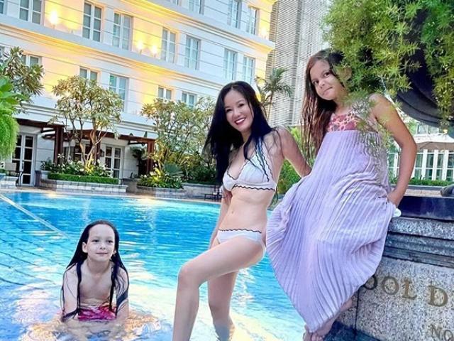 Hồng Nhung ở tuổi “lúa chín” có bụng 6 múi khuôn đúc