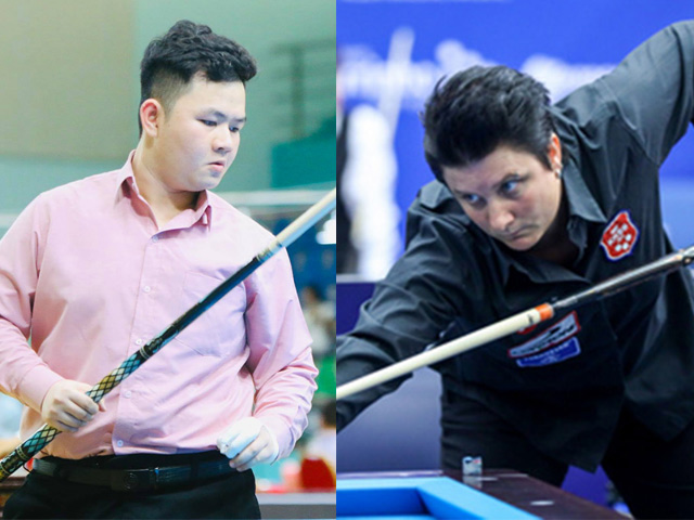 Vietnam's young billiards star twice defeated the 