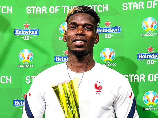 Tin mới nhất bóng đá tối 19/6: CLB Thái Lan có cầu thủ là ca sĩ nổi... 7 Pogba lại tỏa sáng cho ĐT Pháp ở EURO, chuyên gia chất vấn phong độ ở MU