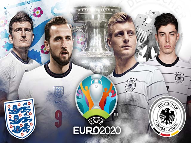 ĐT Anh - Đức hận thù chồng chất, Bỉ - BĐN so kè siêu sao hay nhất vòng 1/8 EURO 2020