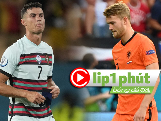 Bồ Đào Nha - Ronaldo rời EURO vì ”tội đồ”, Hà Lan bị loại giúp Anh - Đức hưởng lợi (Clip 1 phút Bóng đá 24H)