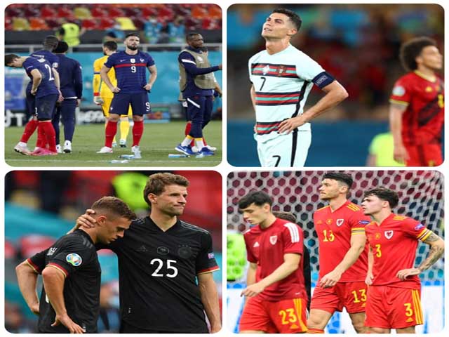 Chấn động EURO 2020, 4 ông trùm bán kết 2016 đều bị loại sớm