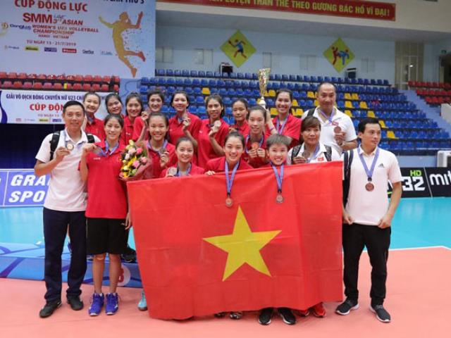 Bóng chuyền nữ U23 Việt Nam đả bại Thái Lan: Trận thắng ngỡ ngàng Đông Nam Á