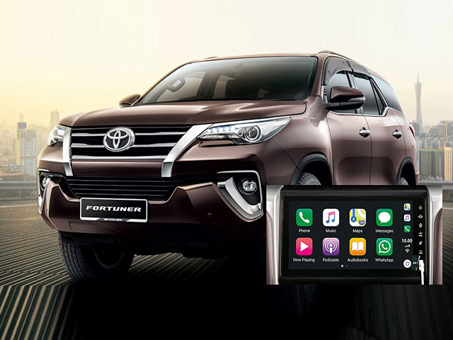 Toyota Innova và Fortuner sẽ được nâng cấp màn hình giải trí 9.0 inch