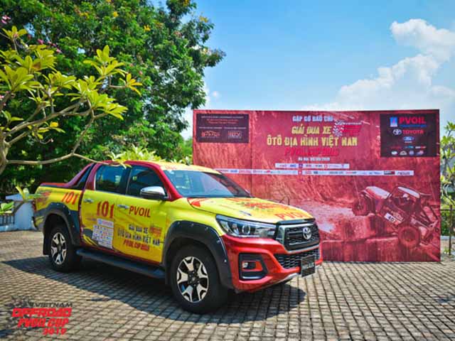Toyota Việt Nam đồng hành cùng giải đua xe địa hình Việt Nam 2019
