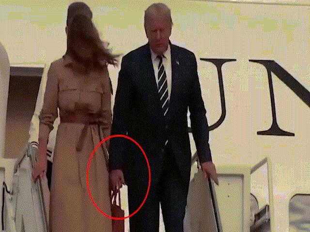 Thực hư việc ”ông Trump bị vợ không cho nắm tay” gây tranh cãi