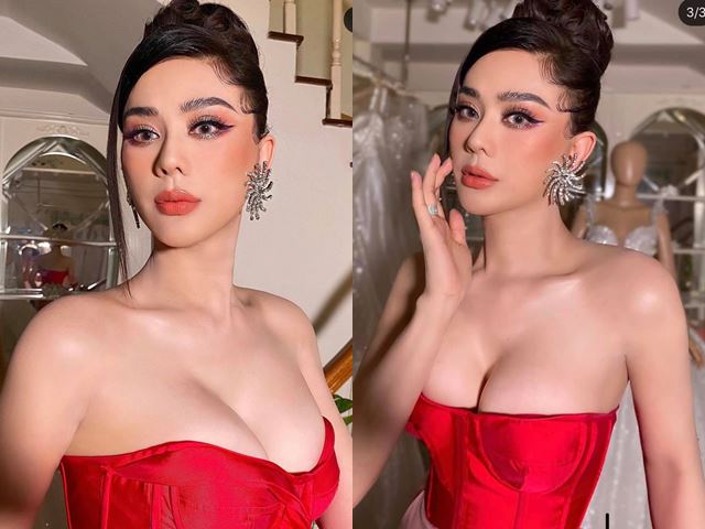 Yaya Trương Nhi lăng xê quần bơi tím khoét cao vượt hông vô cùng "khiêu khích" 15 Lâm Khánh Chi hút hồn người nhìn với áo khoe ngực “nửa vầng trăng đơn côi”