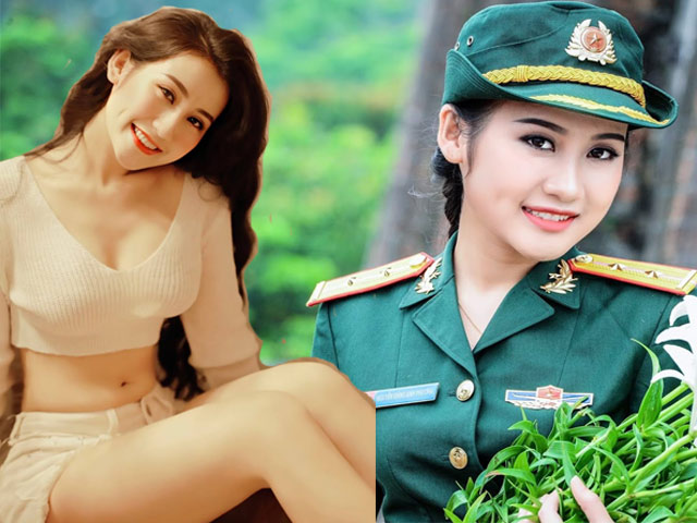 ”Hot girl quân nhân” không có thời gian tập luyện vẫn đẹp nhờ ăn uống